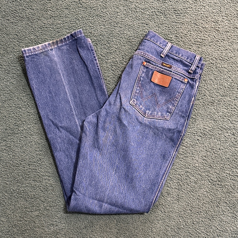 Wrangler Men's Rodeo Cut Blue Jeans